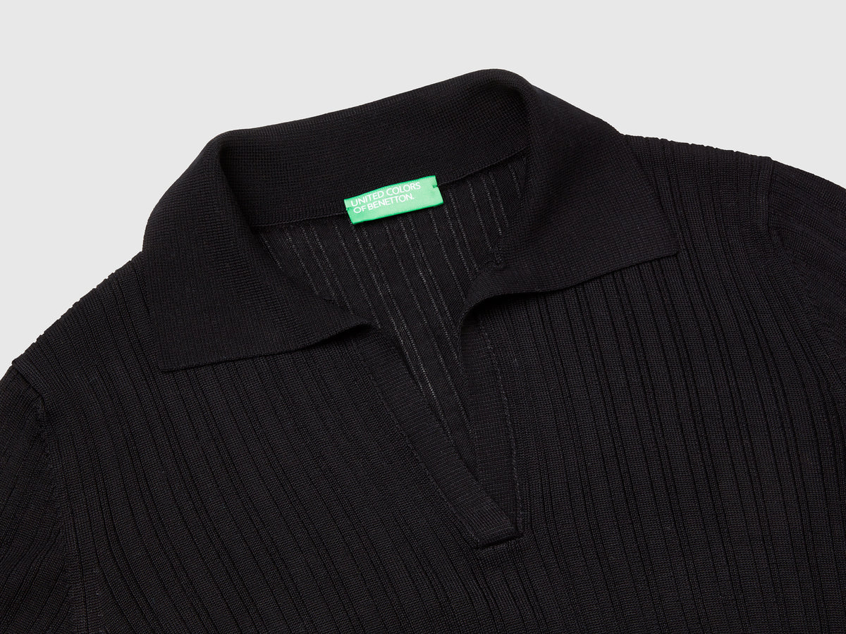 Polo in maglia a manica corta