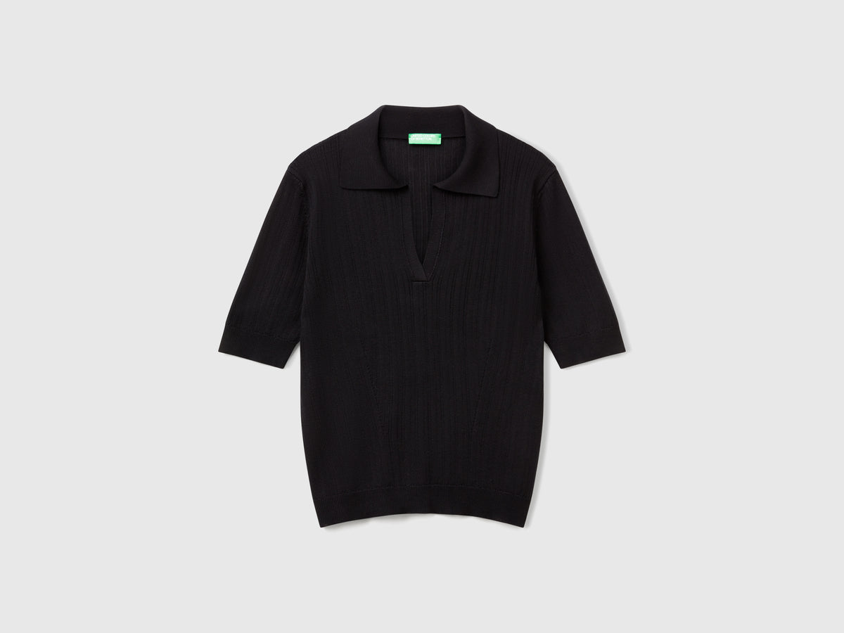 Polo in maglia a manica corta