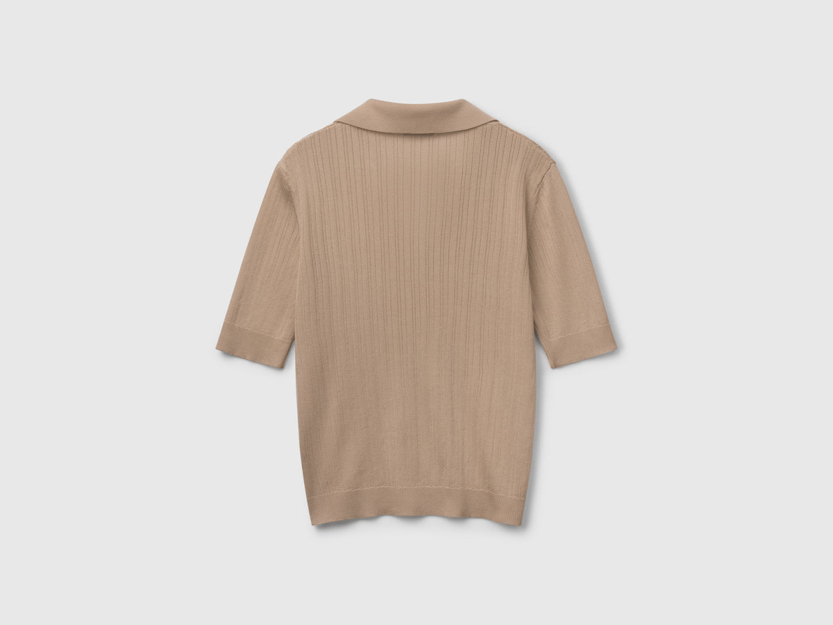 Polo in maglia a manica corta