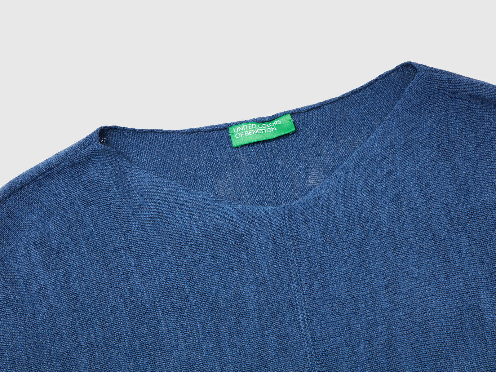 Cotton and linen sweater da donna avio 3 | Benetton Outlet