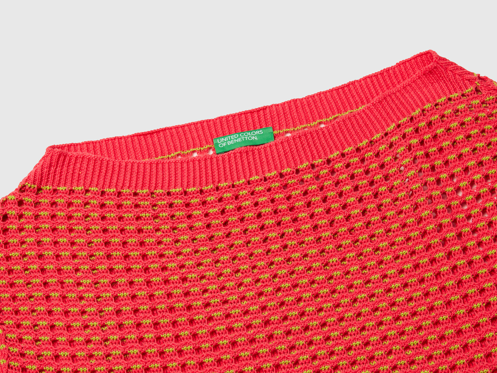 Suéter de crochet da donna ciclamino 3 | Benetton Outlet