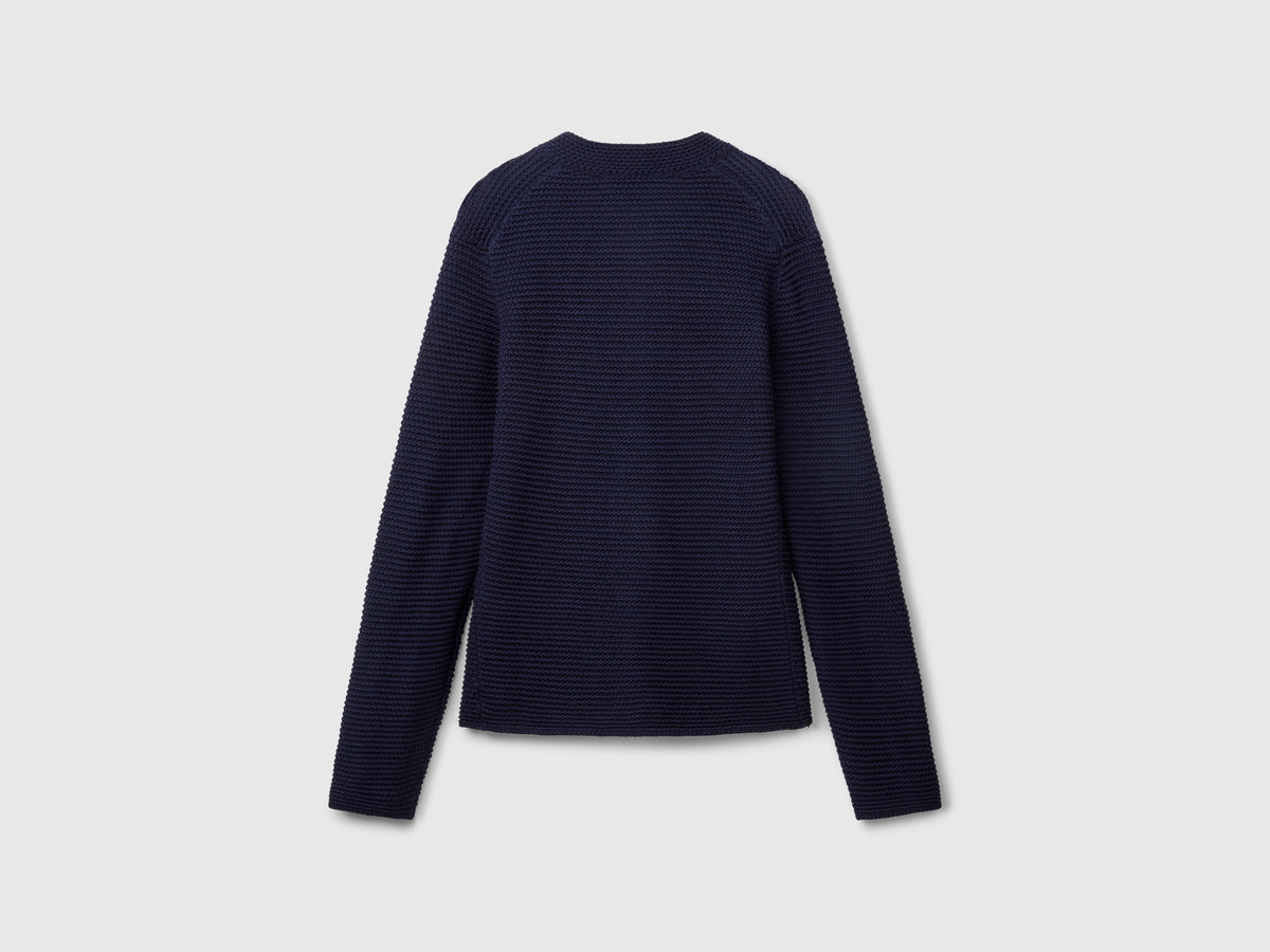 Giacca in maglia 100% cotone