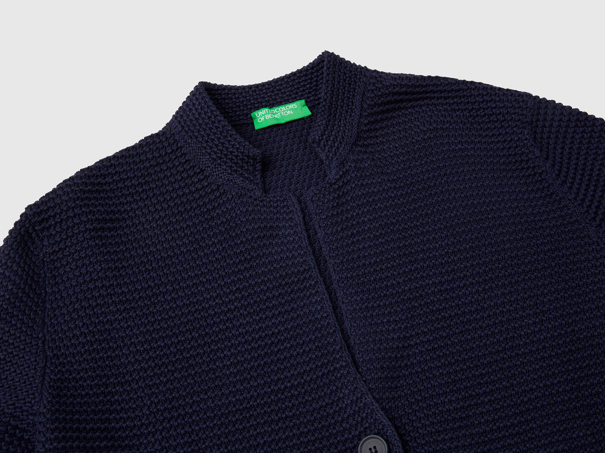 Giacca in maglia 100% cotone
