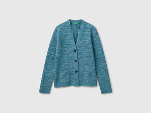 100% cotton knitted jacket