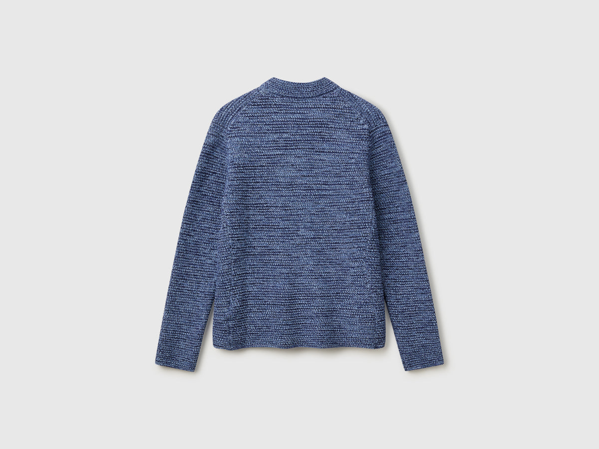 Giacca in maglia 100% cotone