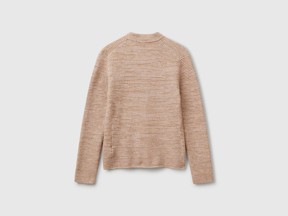Giacca in maglia 100% cotone