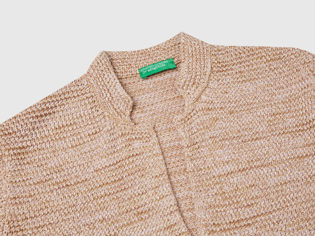 Giacca in maglia 100% cotone