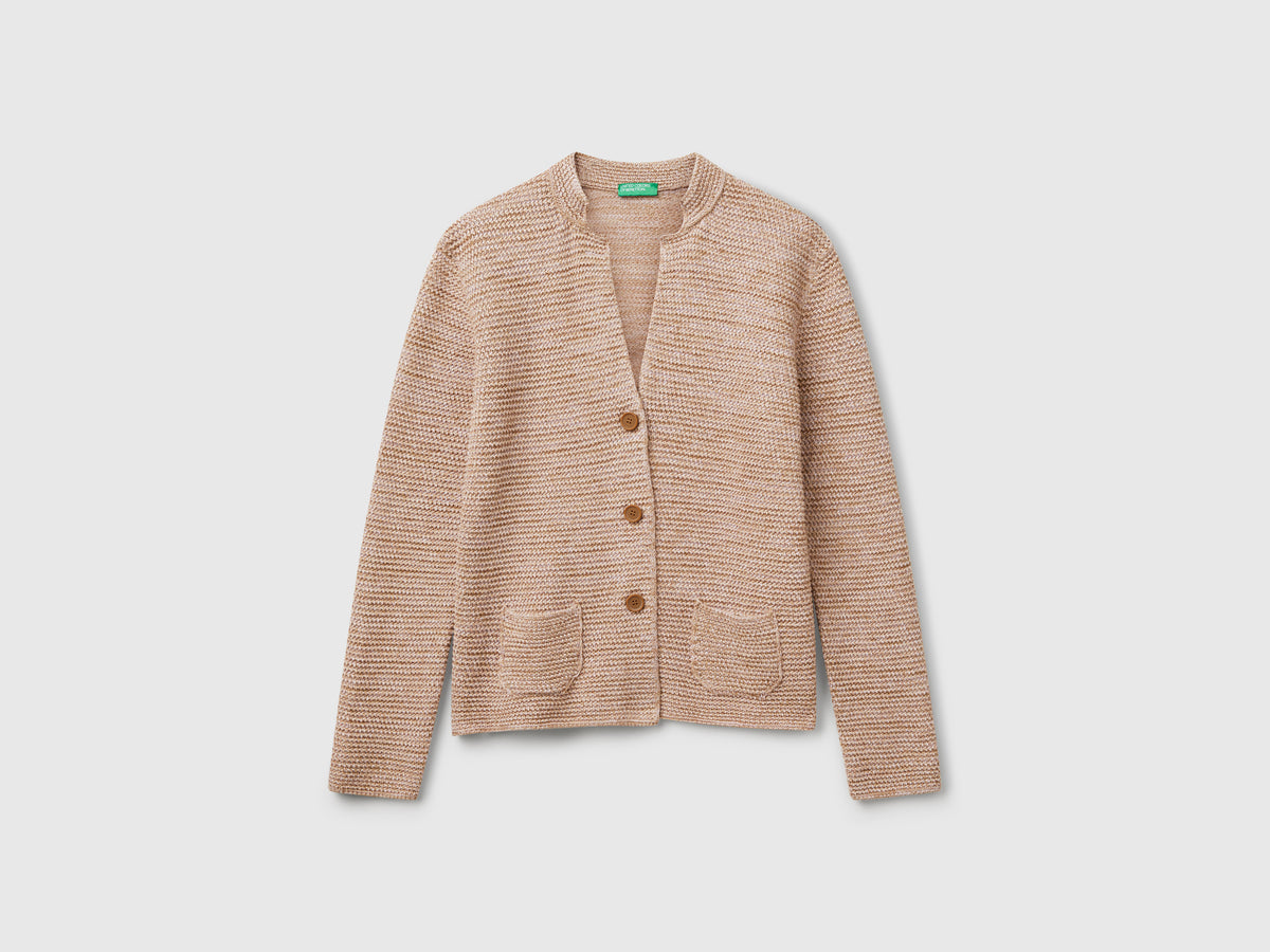 Giacca in maglia 100% cotone