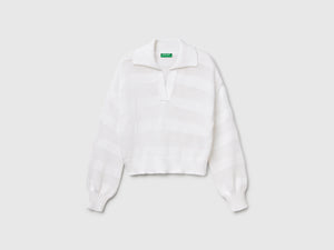 Maglioncino a polo 100% cotone