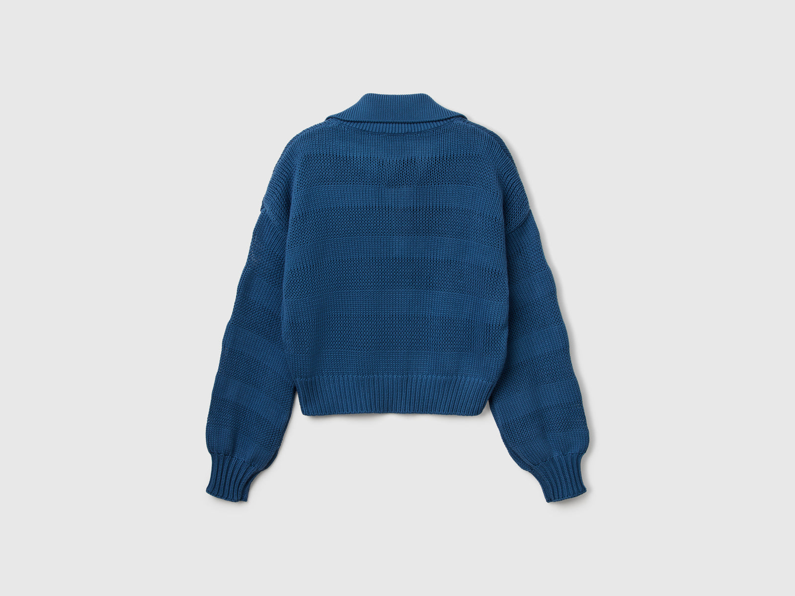 100% cotton polo sweater da donna avio 2 | Benetton Outlet