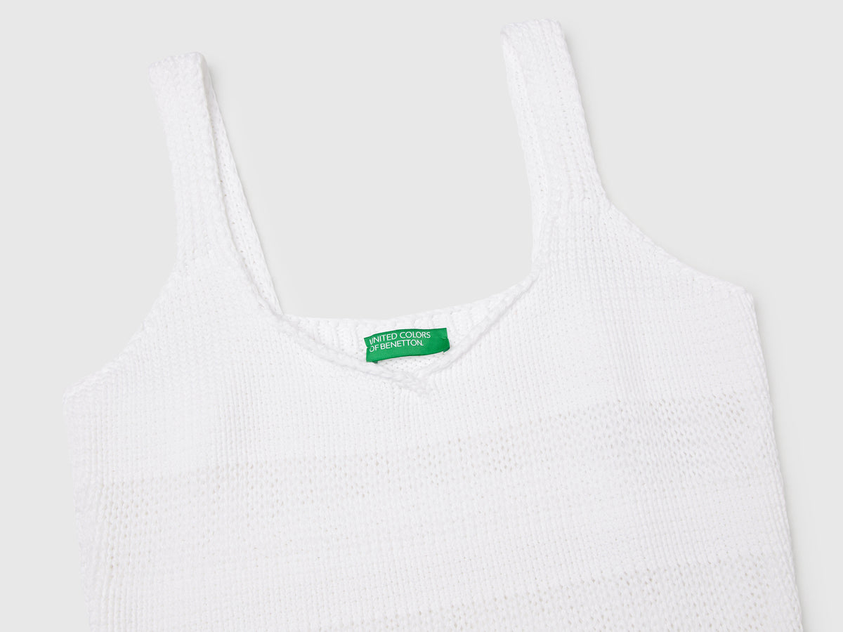 Canotta in maglia 100% cotone