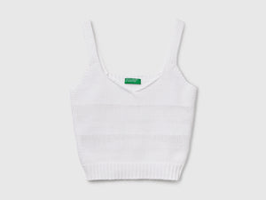Canotta in maglia 100% cotone