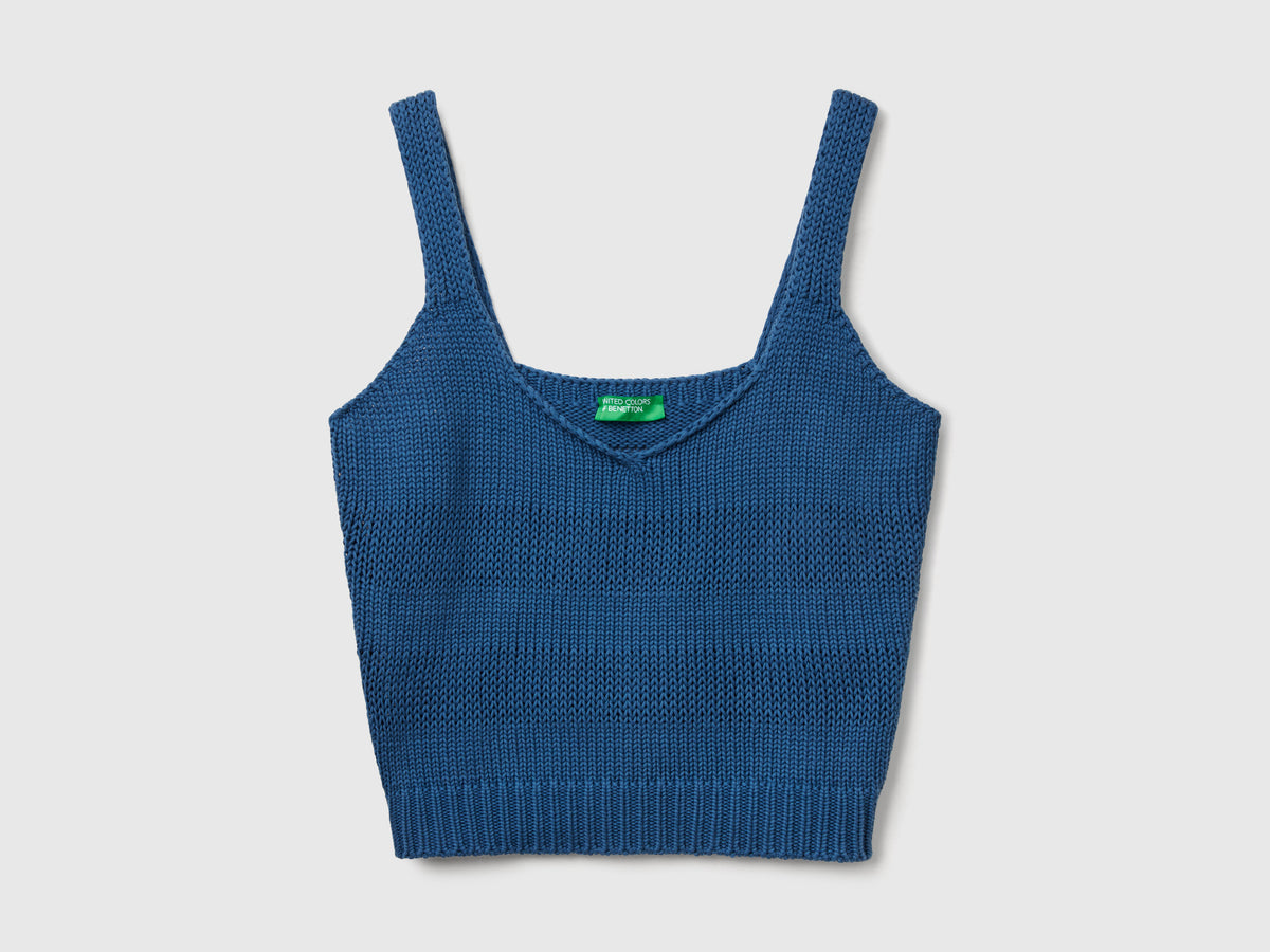Canotta in maglia 100% cotone