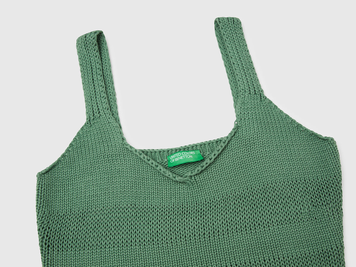 Canotta in maglia 100% cotone