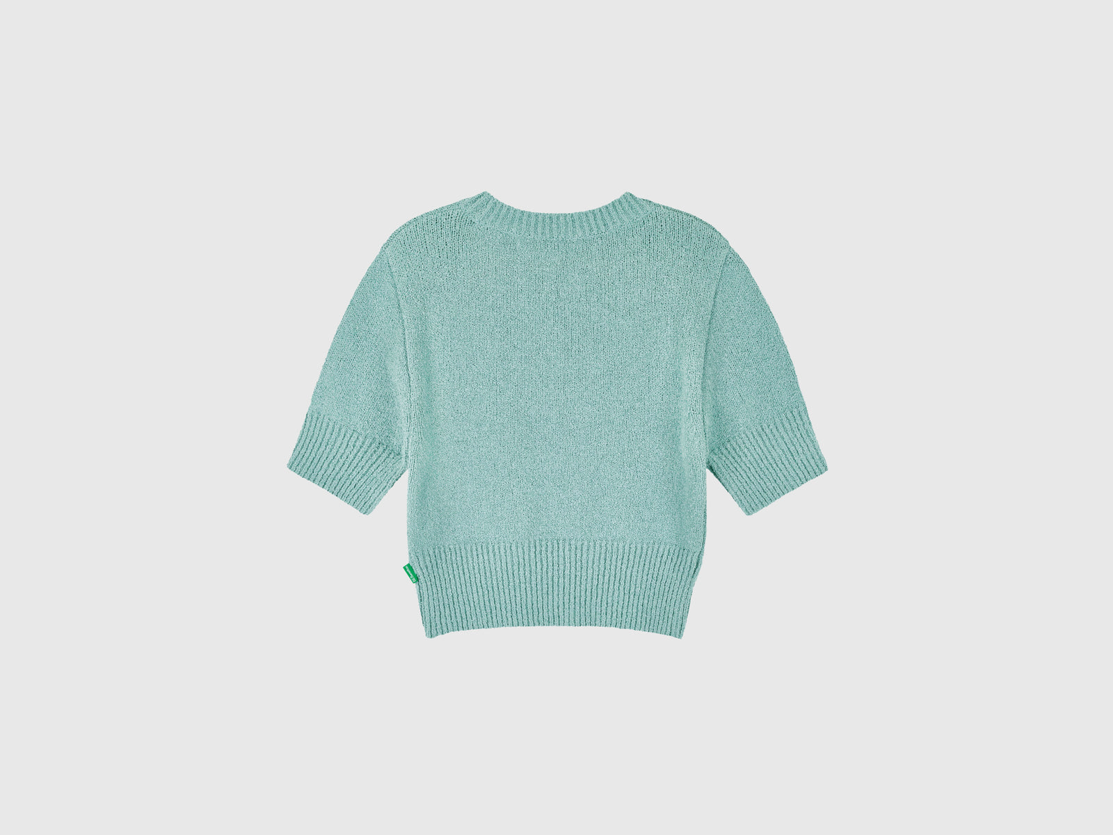 Maglia a manica corta da donna celeste 2 | Benetton Outlet