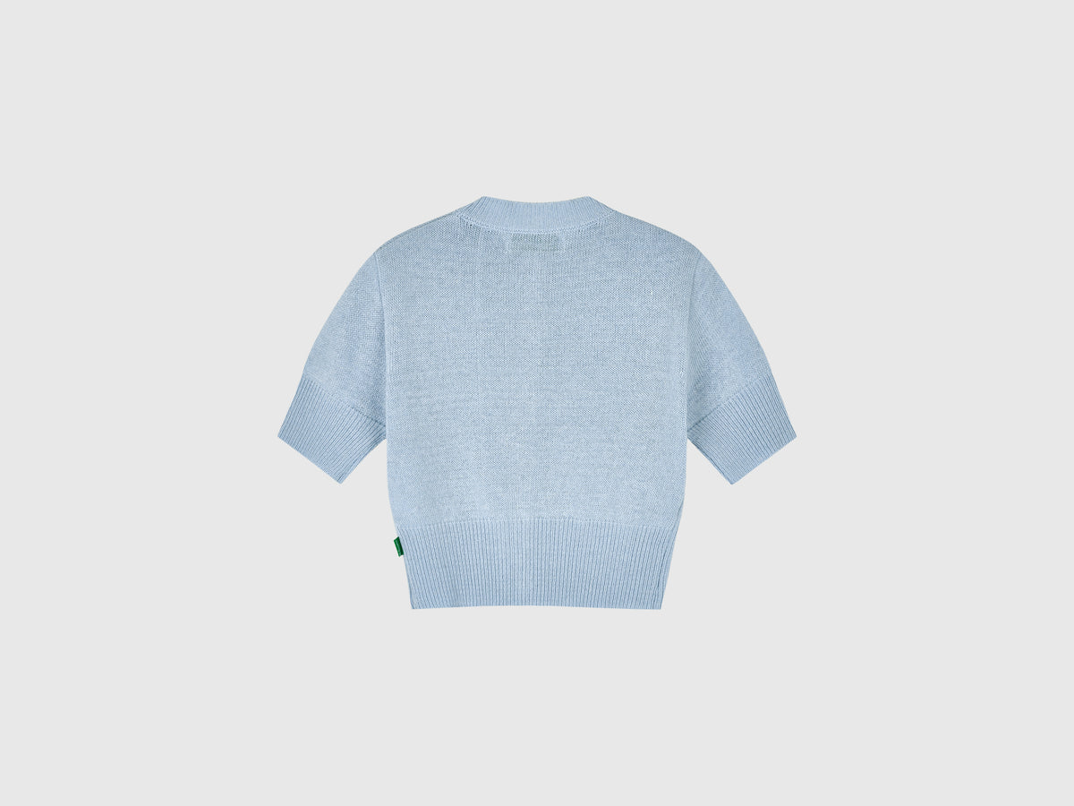 Short-sleeved cardigan