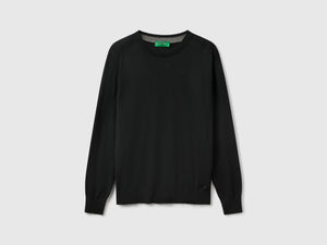 Maglione in misto viscosa e seta