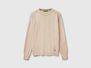 Maglione in misto viscosa e seta