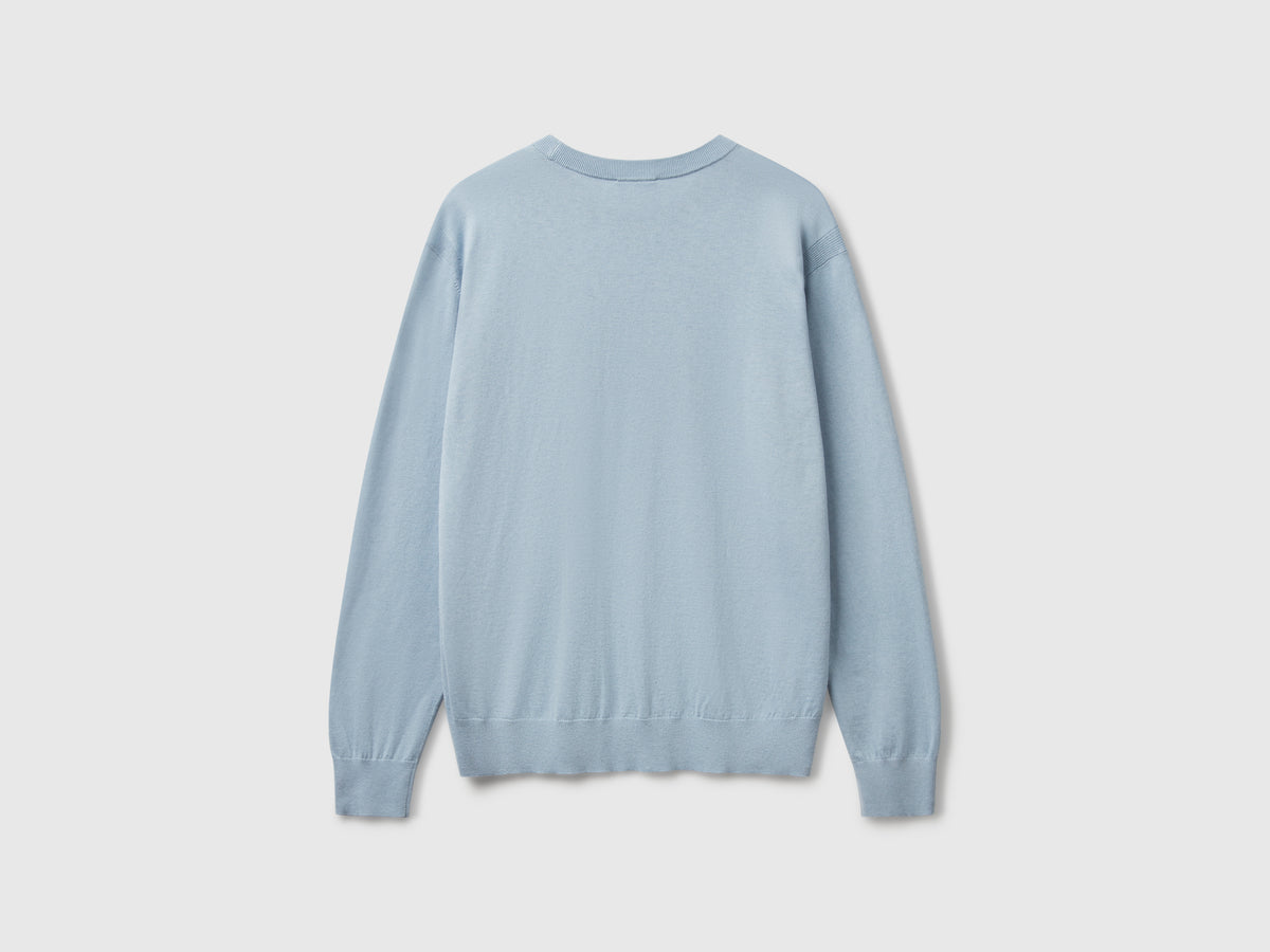 Maglione in misto viscosa e seta