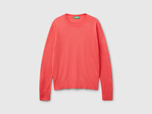 Maglia manica lunga in misto seta