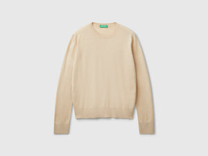 Maglia manica lunga in misto seta