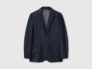 Blazer in chambray