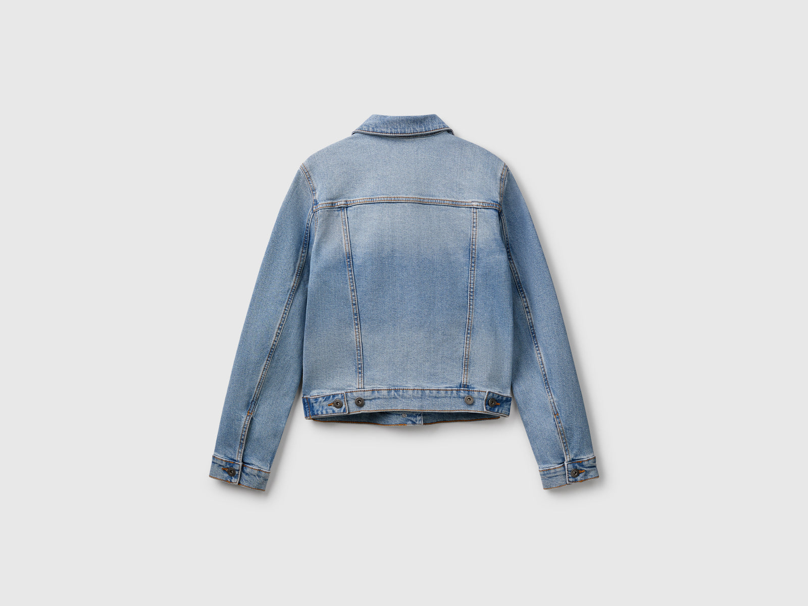 Giubbino rider di jeans da donna azzurro 2 | Benetton Outlet