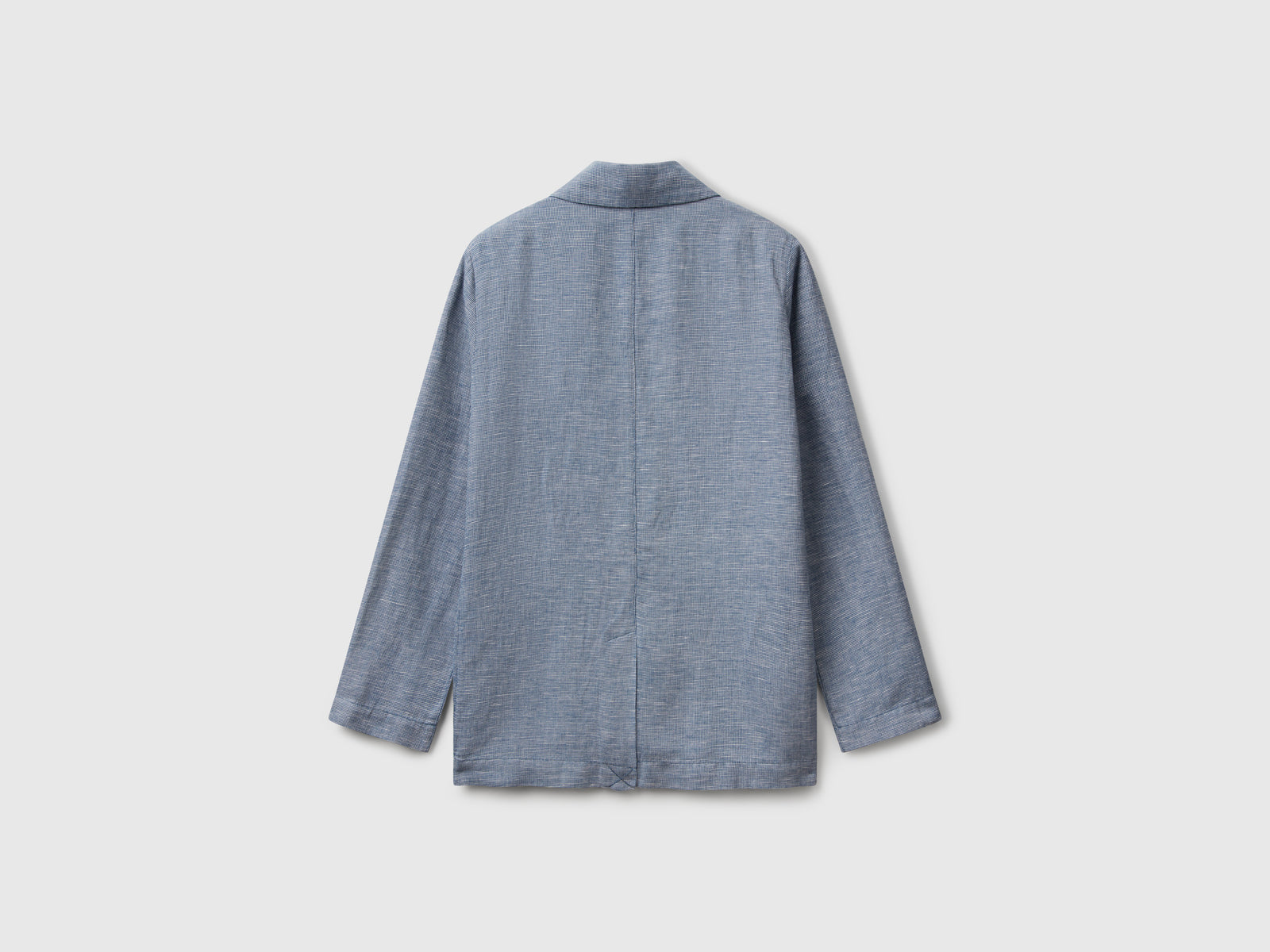 Giacca doppiopetto in misto lino da donna avio 2 | Benetton Outlet