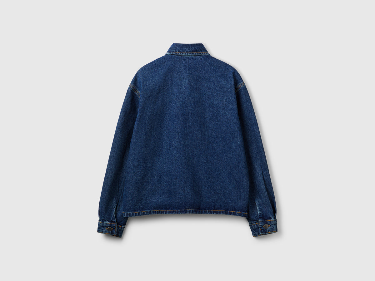 Giubbino di jeans oversize