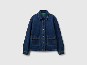 Giubbino di jeans oversize