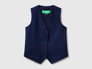 Gilet in puro lino