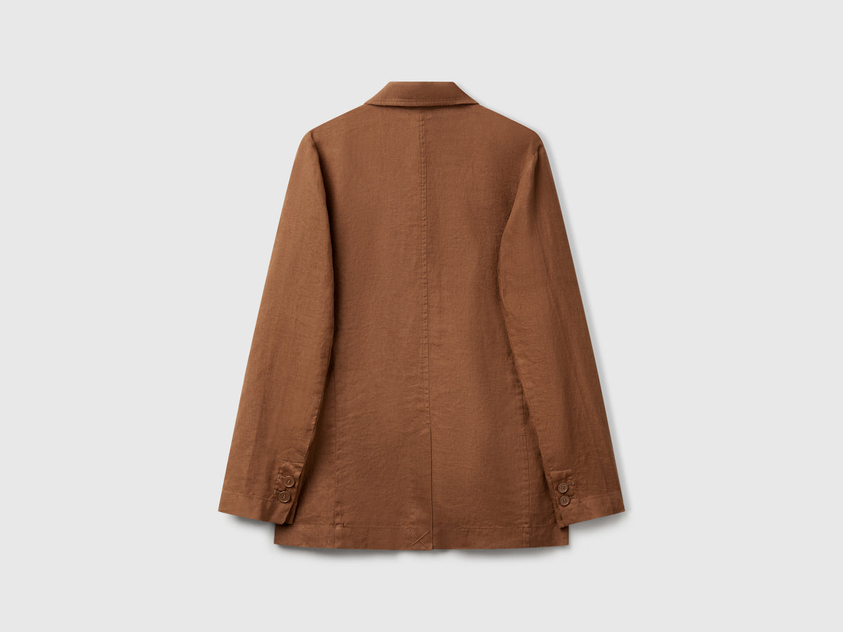 Blazer in puro lino