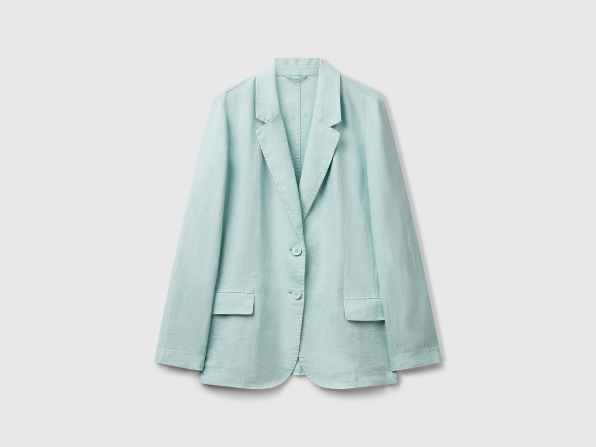 Blazer in puro lino