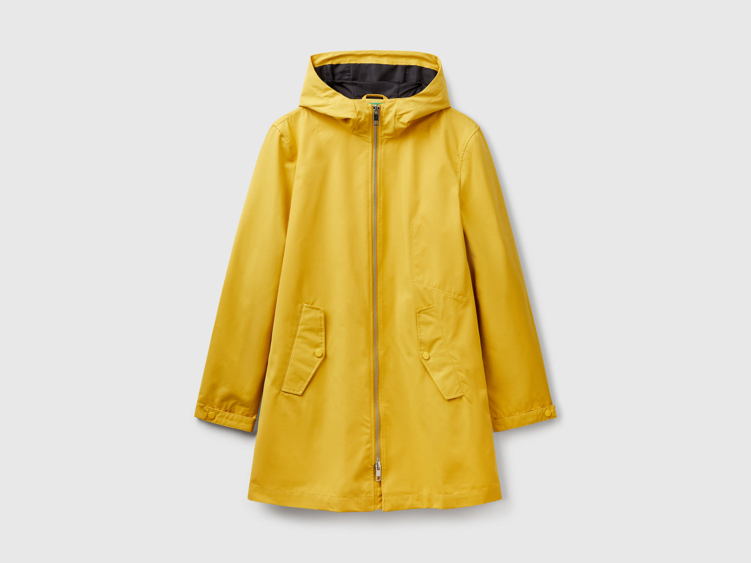 Parka in misto cotone da uomo senape | Benetton Outlet