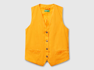 Gilet in misto cotone