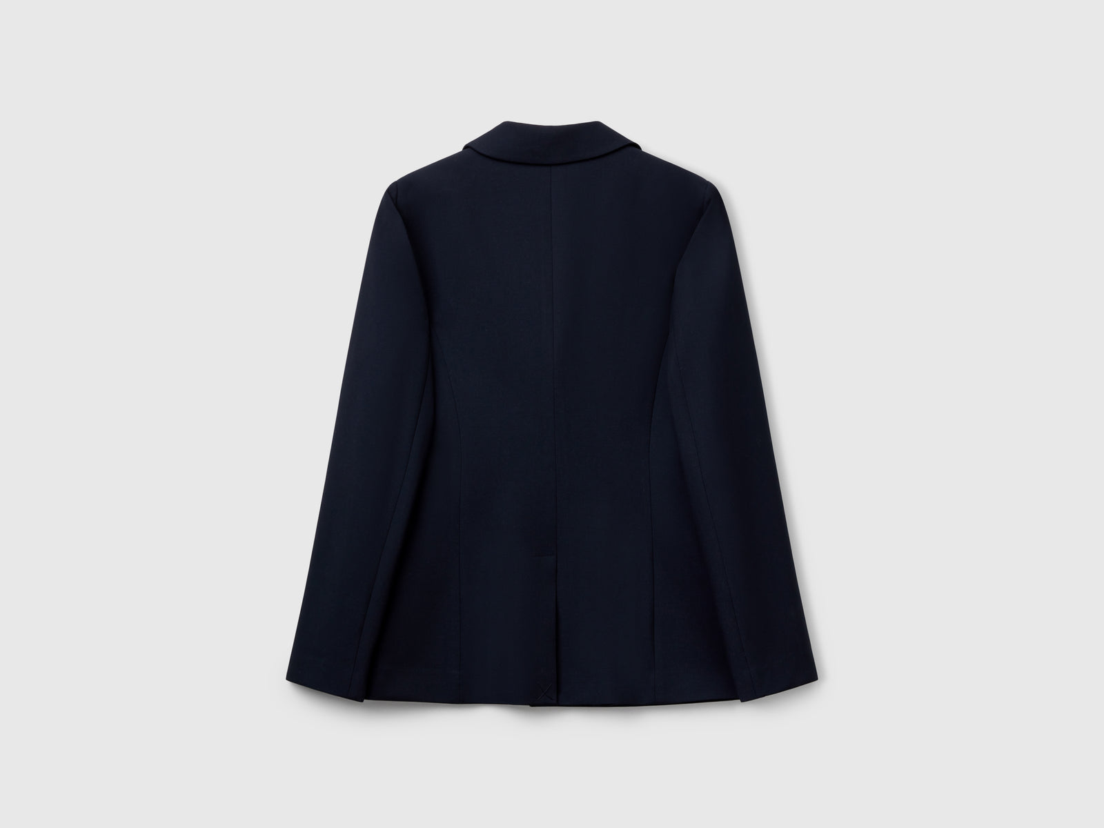 Blazer slim fit da donna blu scuro 2 | Benetton Outlet