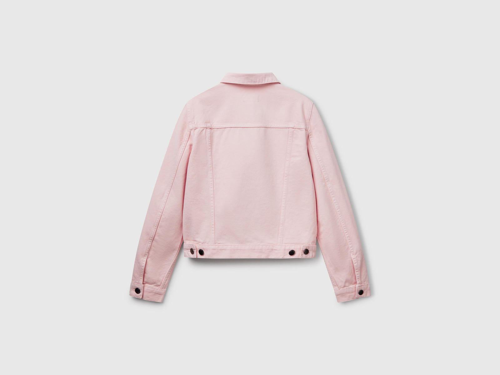 Rider denim jacket da donna rosa tenue 2 | Benetton Outlet