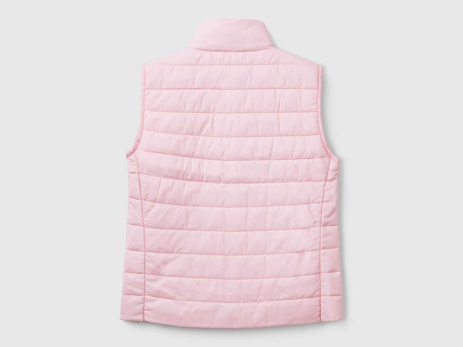 Smanicato slim fit imbottito da donna rosa 2 | Benetton Outlet