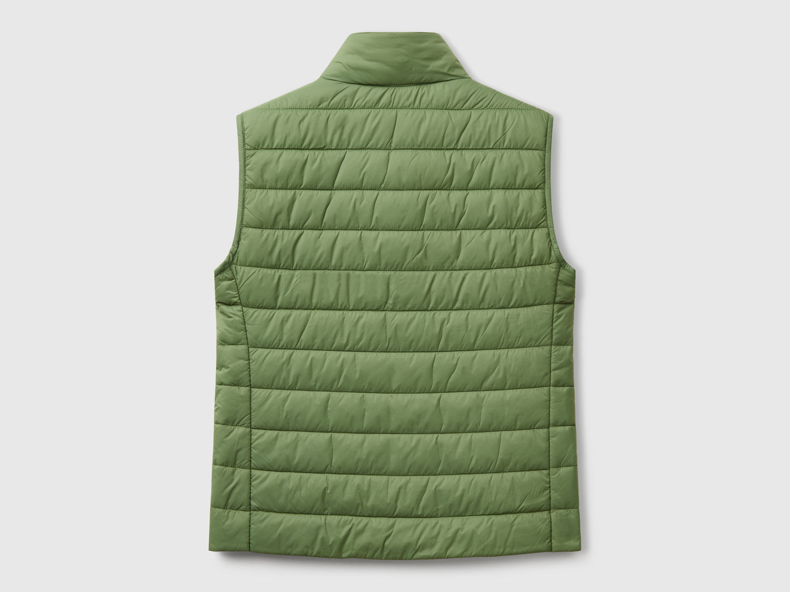 Smanicato slim fit imbottito da donna verde 2 | Benetton Outlet