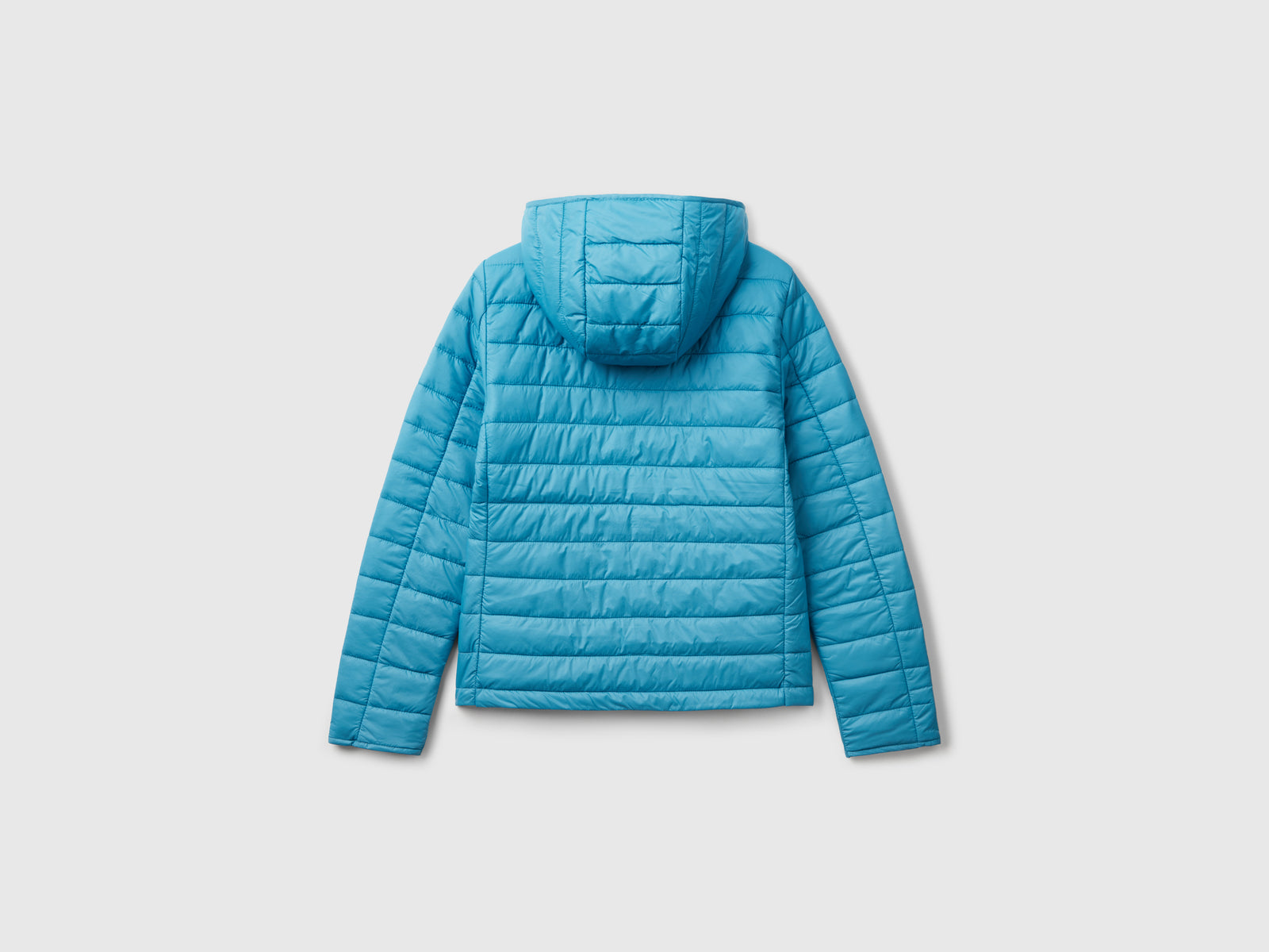 Giubbino slim fit imbottito da donna turchese 2 | Benetton Outlet