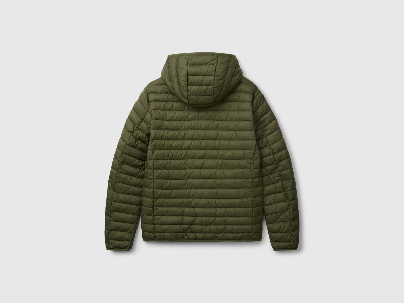 Piumino regular fit imbottito da uomo verde militare 2 | Benetton Outlet