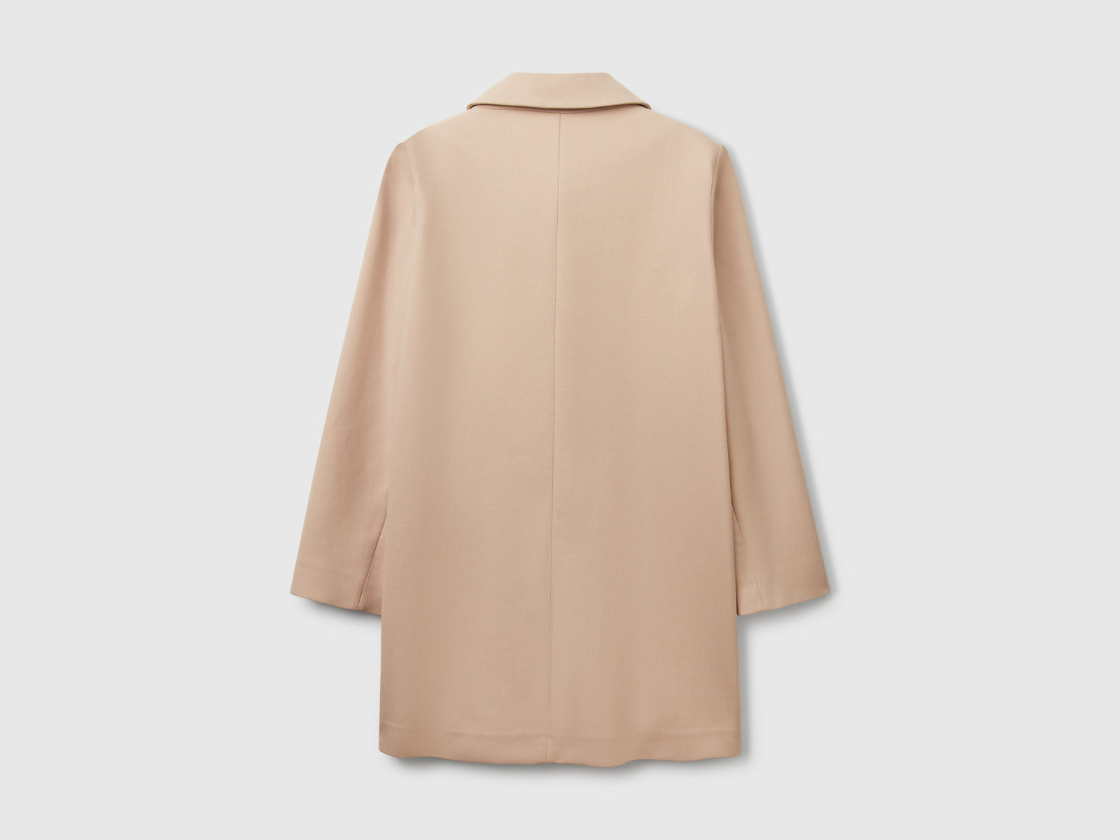 Spolverino in misto viscosa da donna beige 2 | Benetton Outlet