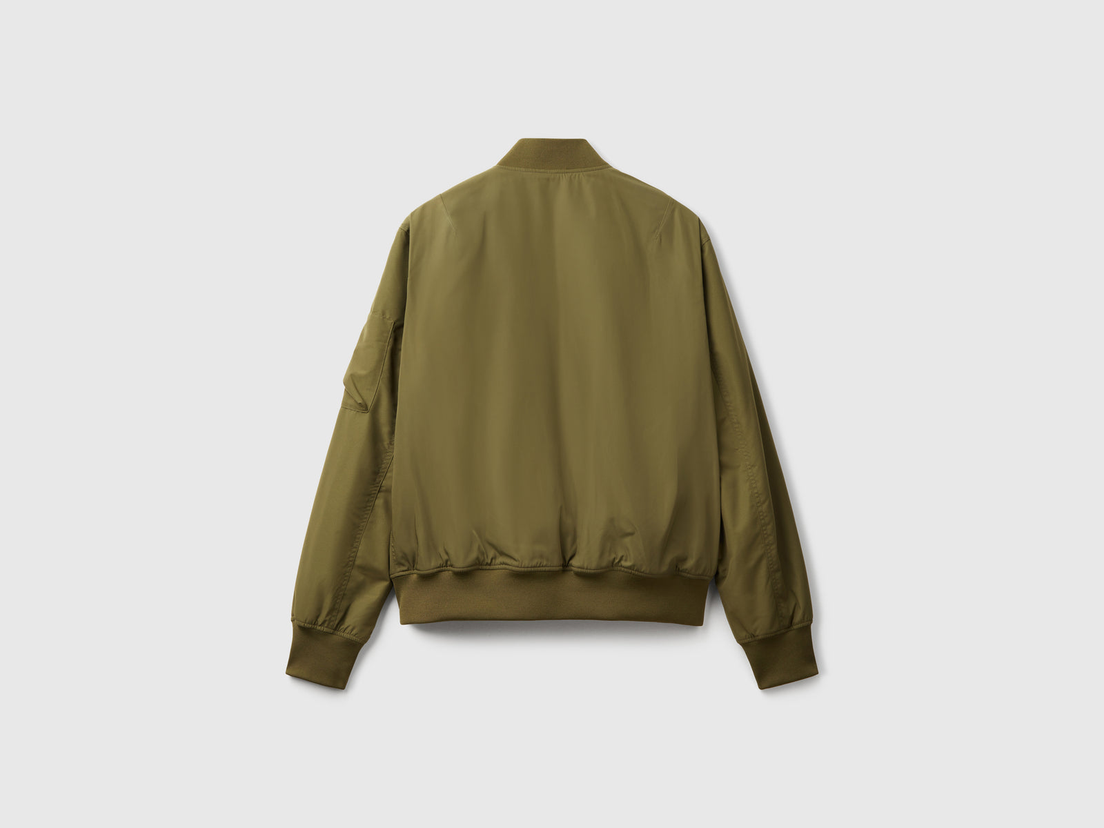 Bomber imbottito da uomo verde militare 2 | Benetton Outlet