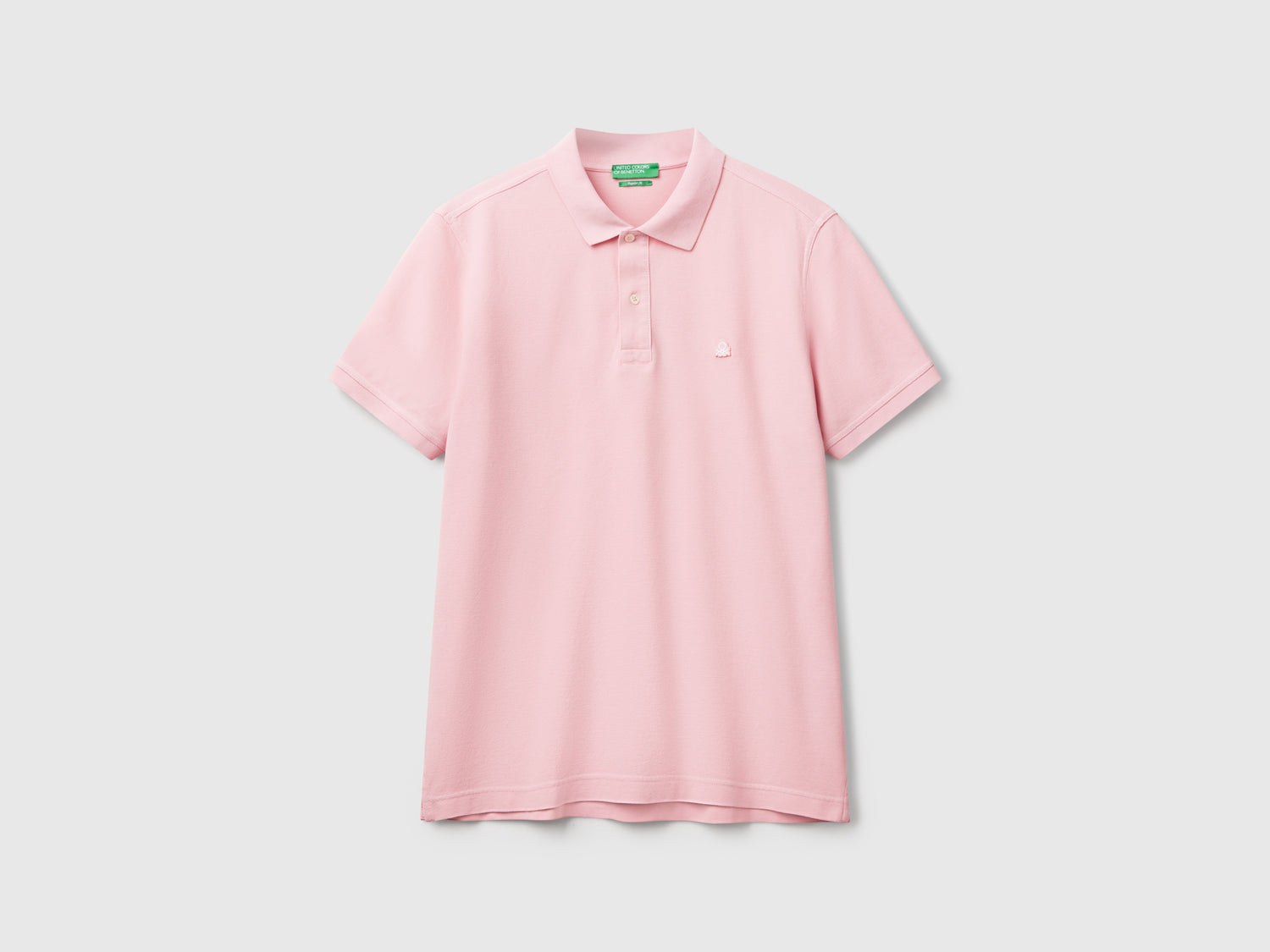 Polo regular fit da uomo rosa | Benetton Outlet