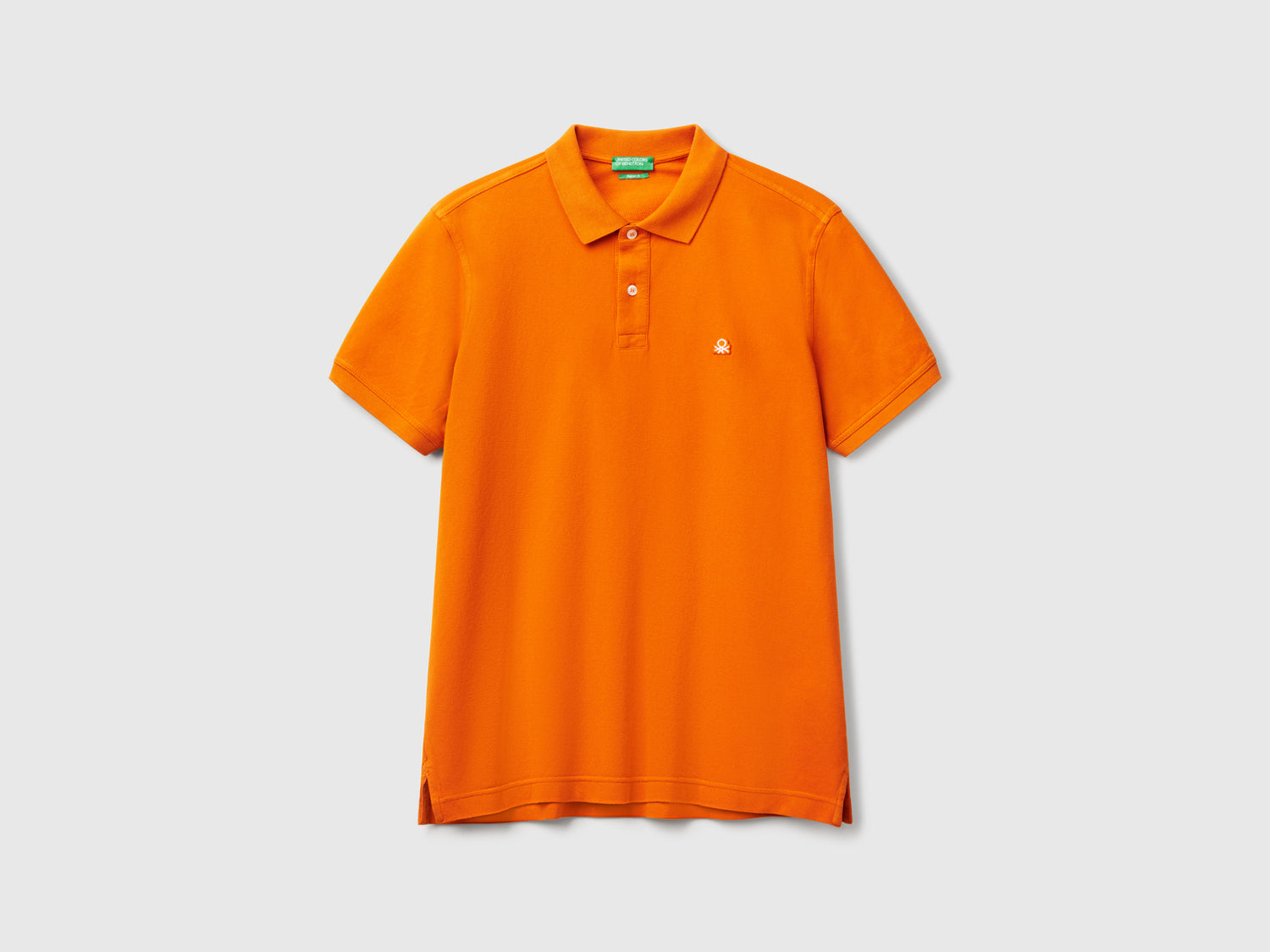 Polo regular fit ruggine da uomo bruciato | Benetton Outlet