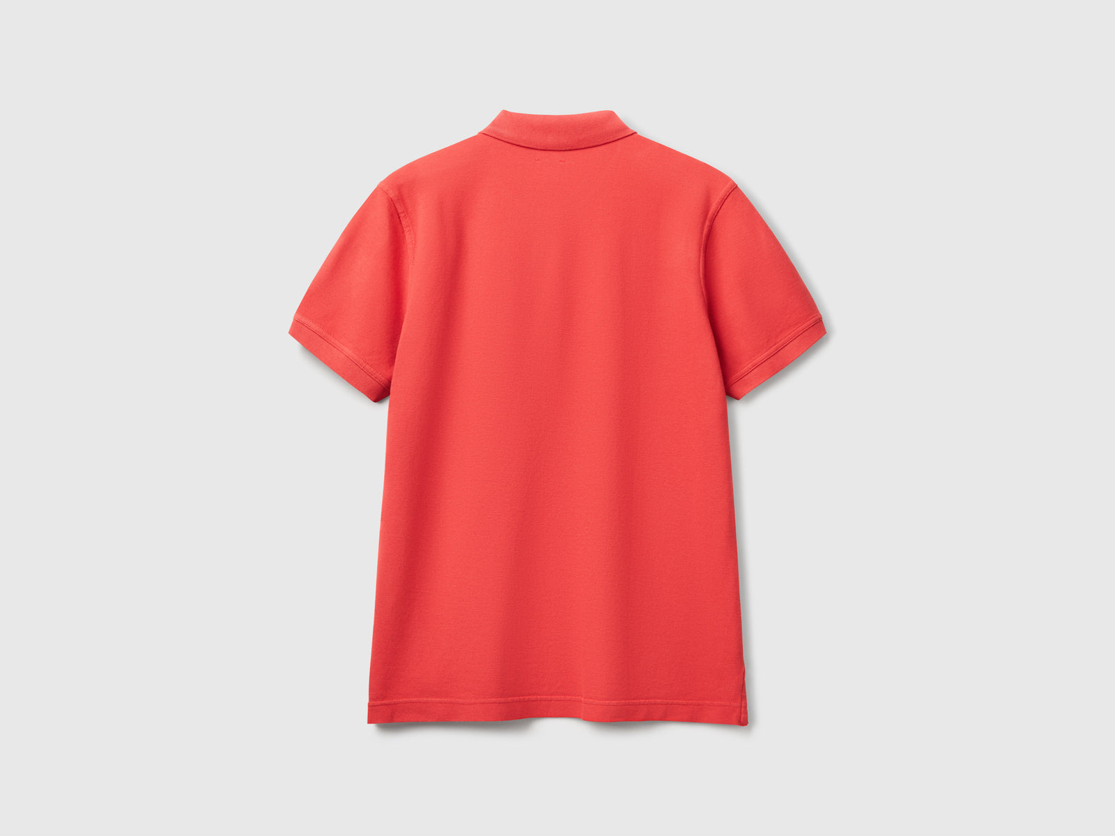 Polo regular fit mattone da uomo rosso mattone 2 | Benetton Outlet