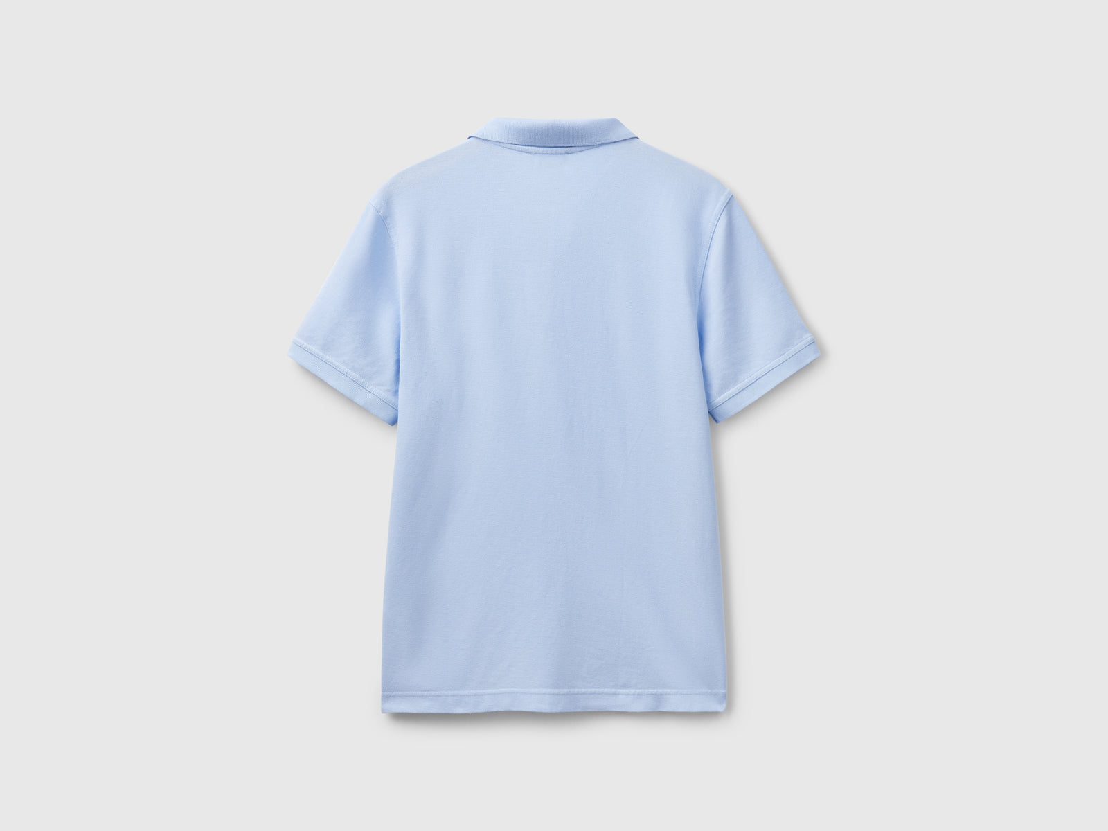 Polo regular fit da uomo celeste 2 | Benetton Outlet