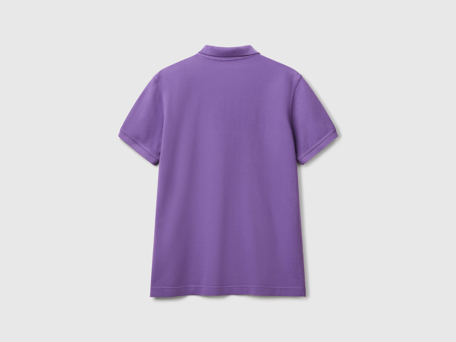 Polo regular fit da uomo viola 2 | Benetton Outlet