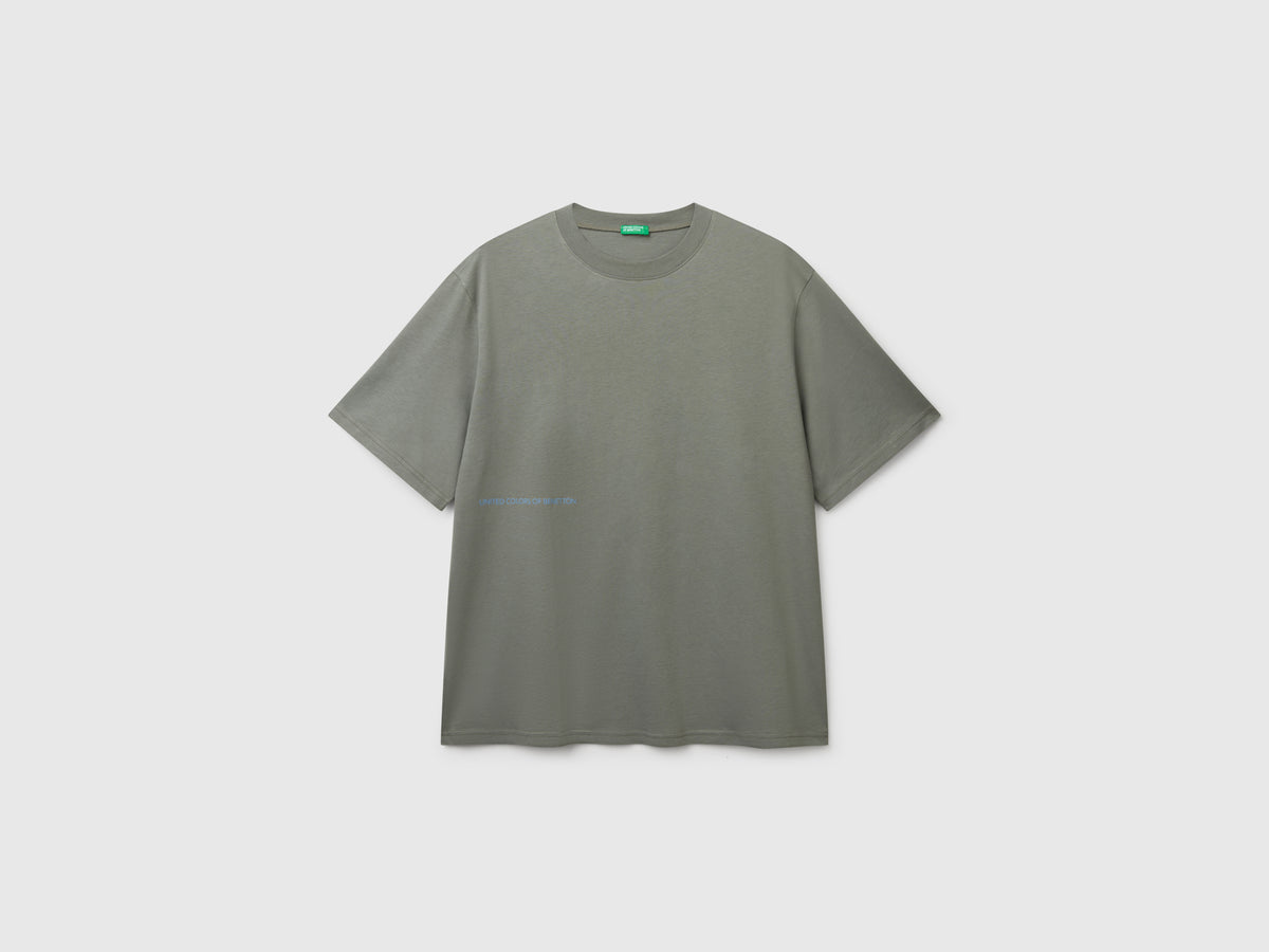 T-shirt con stampa logo