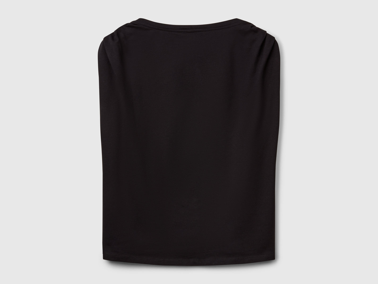 Straight tank top da donna nero 2 | Benetton Outlet
